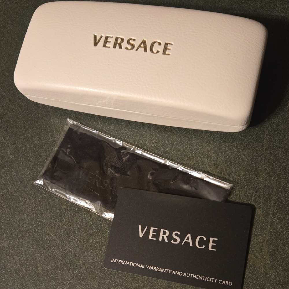 Versace Amber Tortoiseshell Glasses - image 3